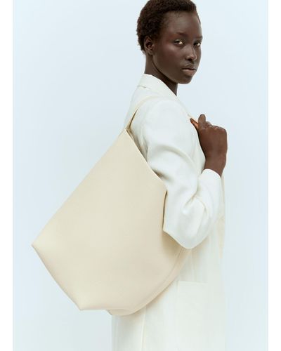 The Row Large N/s Park Tote Bag - White
