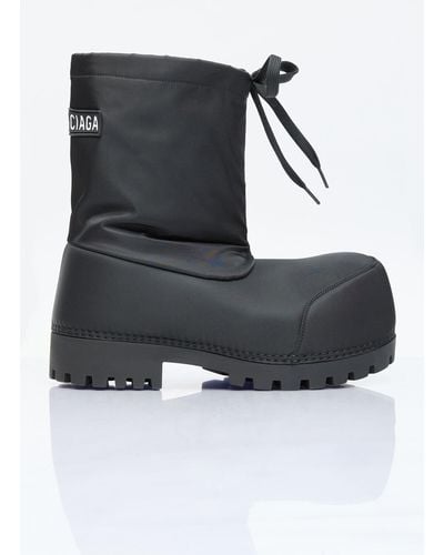 Balenciaga Alaska Low Boots - Black