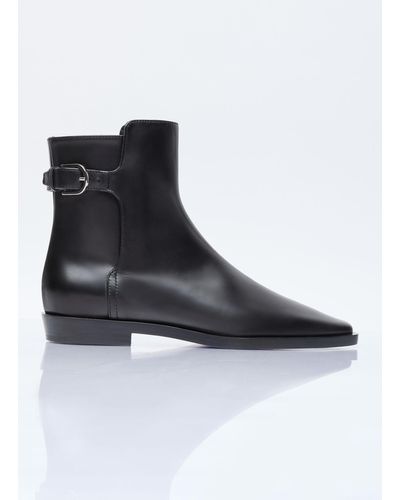 Totême The Belted Boots - Black