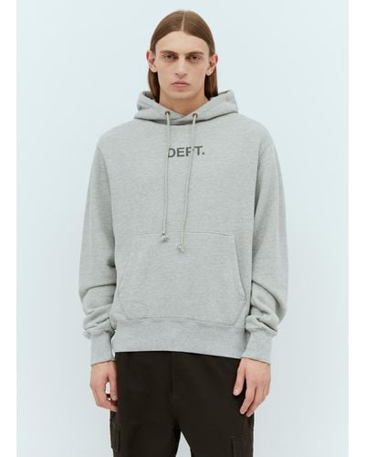 GALLERY DEPT. Dept Logo Hooded Sweatshirt - Gray