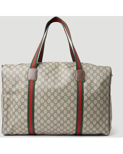 Gucci Maxi Duffle Bag - Grey
