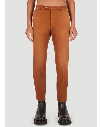 Gucci Regular Fit Trousers - Orange