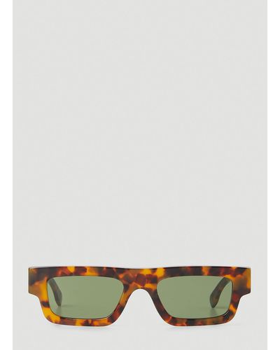 Retrosuperfuture Colpo Spotted Havana Sunglasses - Brown