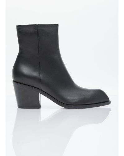 Gianvito Rossi Wednesday Leather Boots - Black
