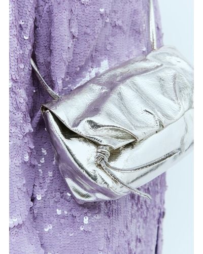 Dries Van Noten Mignon Mini Shoulder Bag - Purple
