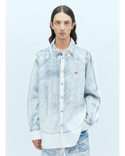 DIESEL D-simply-over-s Shirt - Blue