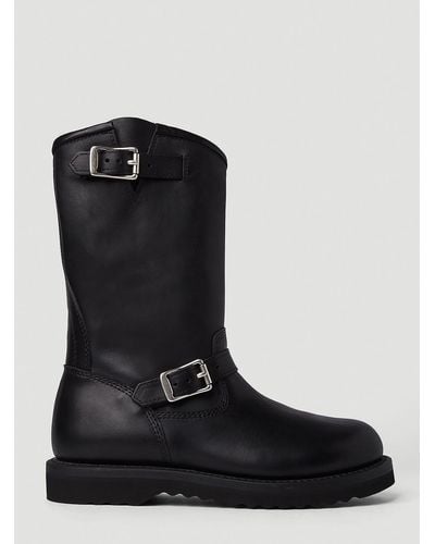 Our Legacy Corral Biker Boots - Black