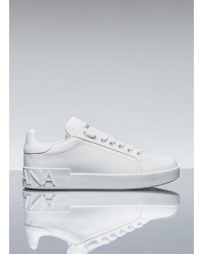 Dolce & Gabbana Portofino Trainers - White