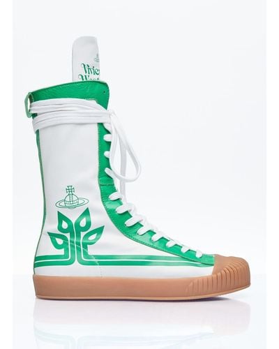 Vivienne Westwood Boxing Boots - Green
