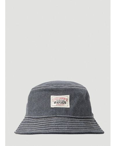 Stussy Workgear Bucket Hat - Black