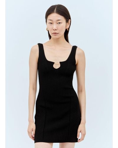 Jacquemus La Mini Robe Sierra Mini Dress - Black