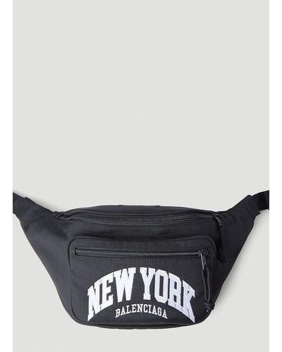 Balenciaga New York Explorer Belt Bag - Black