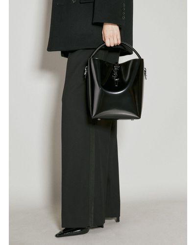 Saint Laurent Le 37 Leather Shoulder Bag - Black