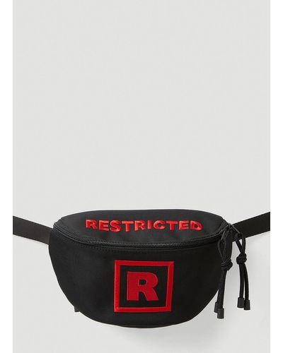 Vetements 18+ Restricted Belt Bag - Black