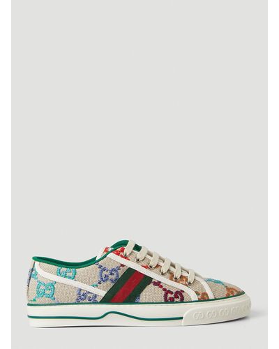 Gucci Psychedelic 1977 Tennis Trainers - Multicolour
