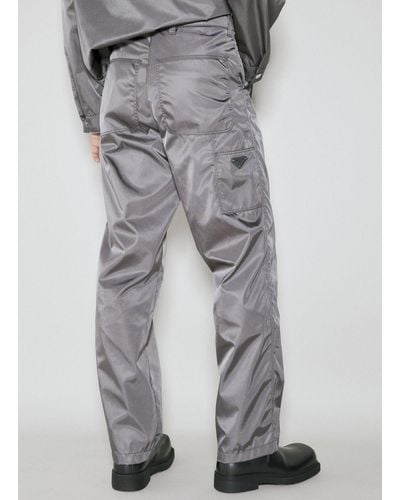 Prada Re-nylon Pants - Gray