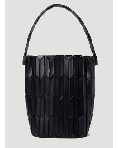 Bao Bao Issey Miyake Matte Bucket Handbag - Black