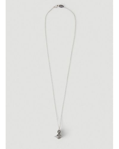 Vivienne Westwood Salomon Pendant Necklace - Metallic