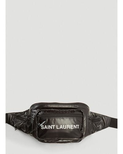 Saint Laurent Nuxx Belt Bag - Grey