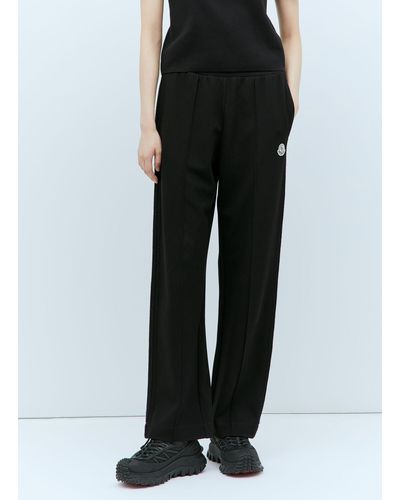 Moncler Logo Patch Track Trousers - Black