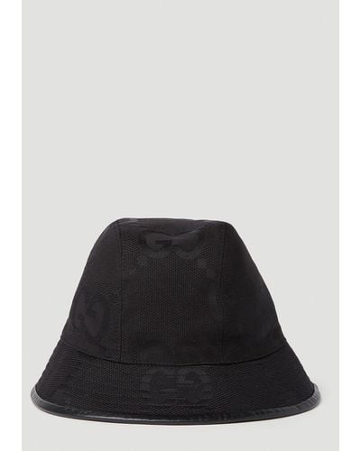 Gucci Gg Bucket Hat - Black