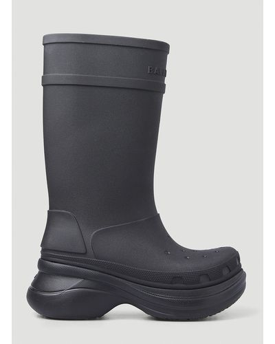 Balenciaga X Crocs Rain Boots - Black
