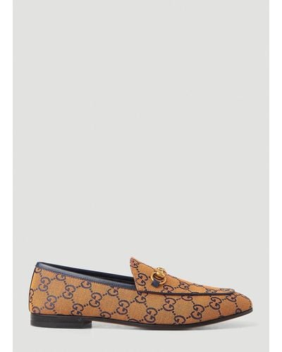 Gucci Jordan GG Loafers - Orange