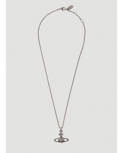 Vivienne Westwood Mayfair Bas Relief Necklace - Grey