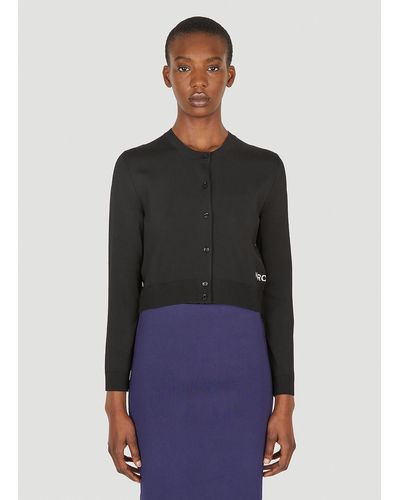 Marc Jacobs The Cropped Cardigan - Black