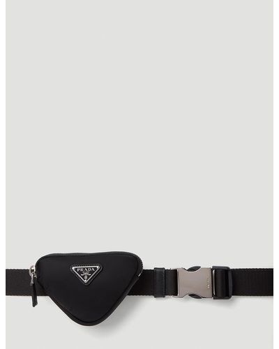 Prada Nastro Belt Bag - White