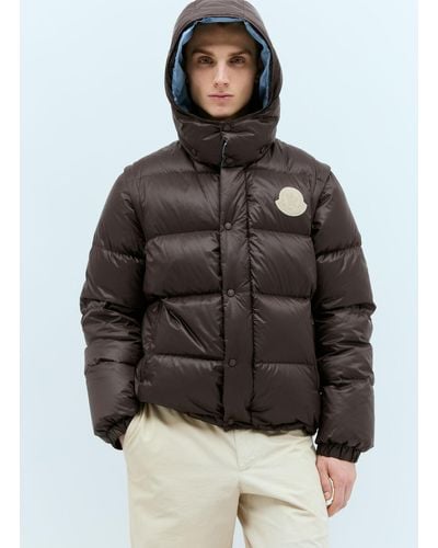 Moncler Cyclone 2-in-1 Down Jacket - Black