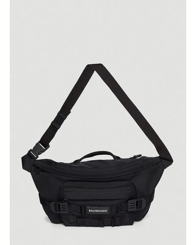 Balenciaga Army Large Belt Bag - Black