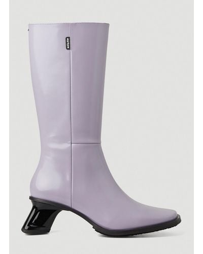 Eytys Nova Heeled Boots - Purple