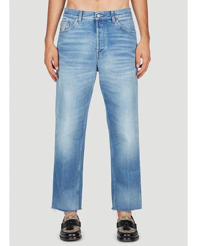 Gucci Carrot Jeans - Blue