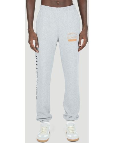 GALLERY DEPT. Logo Print Track Trousers - Grey
