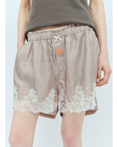 Martine Rose French Knicker Shorts - Grey