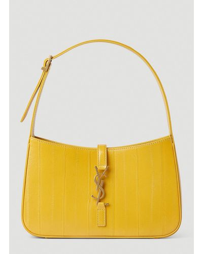 Saint Laurent Le 5a7 Shoulder Bag - Yellow