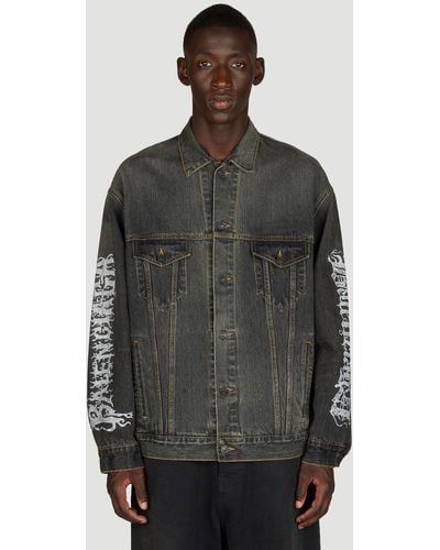 Balenciaga Diy Metal Large Fit Jacket - Grey