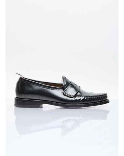 Thom Browne Varsity Loafers - White