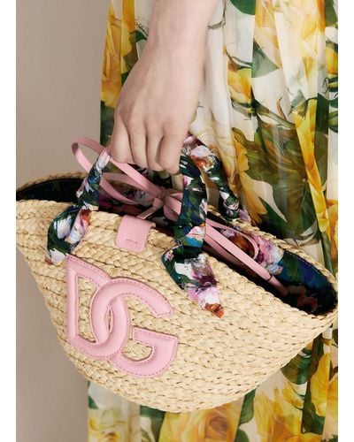 Dolce & Gabbana Small Kendra Tote Bag - Natural