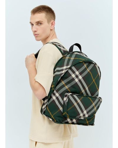 Burberry Shield Backpack - Green