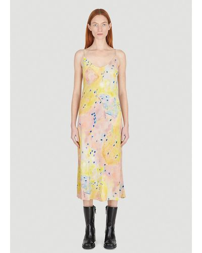 Marc Jacobs The Bias Slip Dress - Multicolour