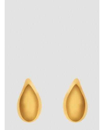 Bottega Veneta Drop Earrings - Metallic