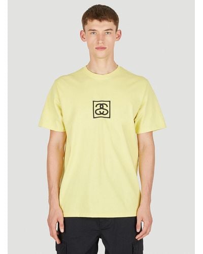 Stussy Ss Link T-shirt - Yellow
