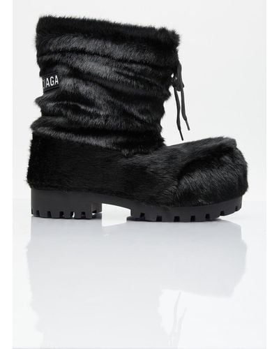 Balenciaga Alaska Low Boots - Black
