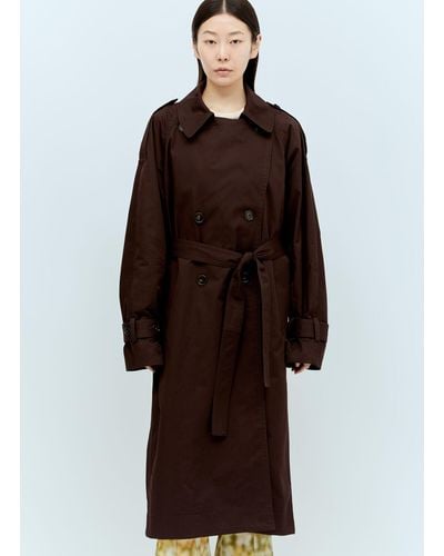 Acne Studios Double-breasted Trench Coat - Brown