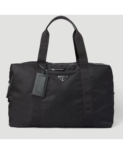 Prada Re-nylon Weekend Bag - Black