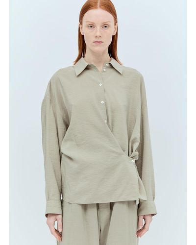 Lemaire Twisted Shirt - Natural