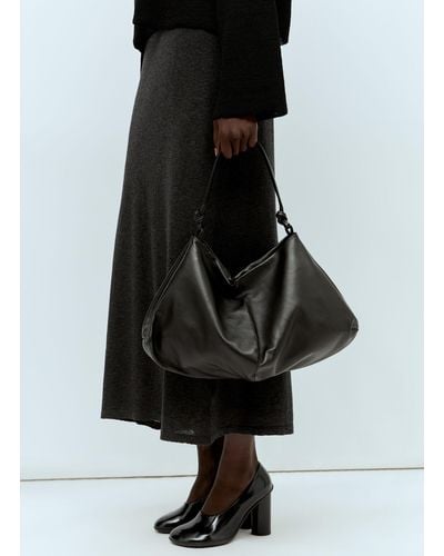 The Row Samia Shoulder Bag - Black