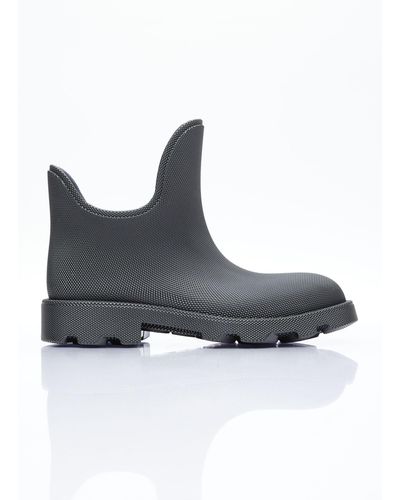 Burberry Rubber Marsh Low Boots - Black